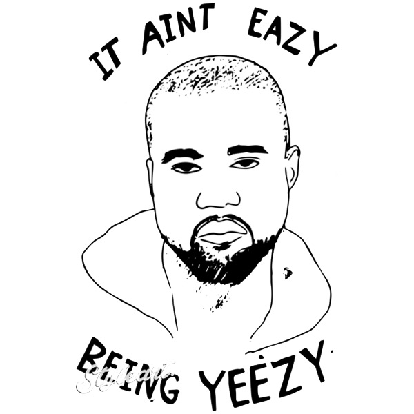 Free Kanye West Coloring Pages Design by sandrapanda printable