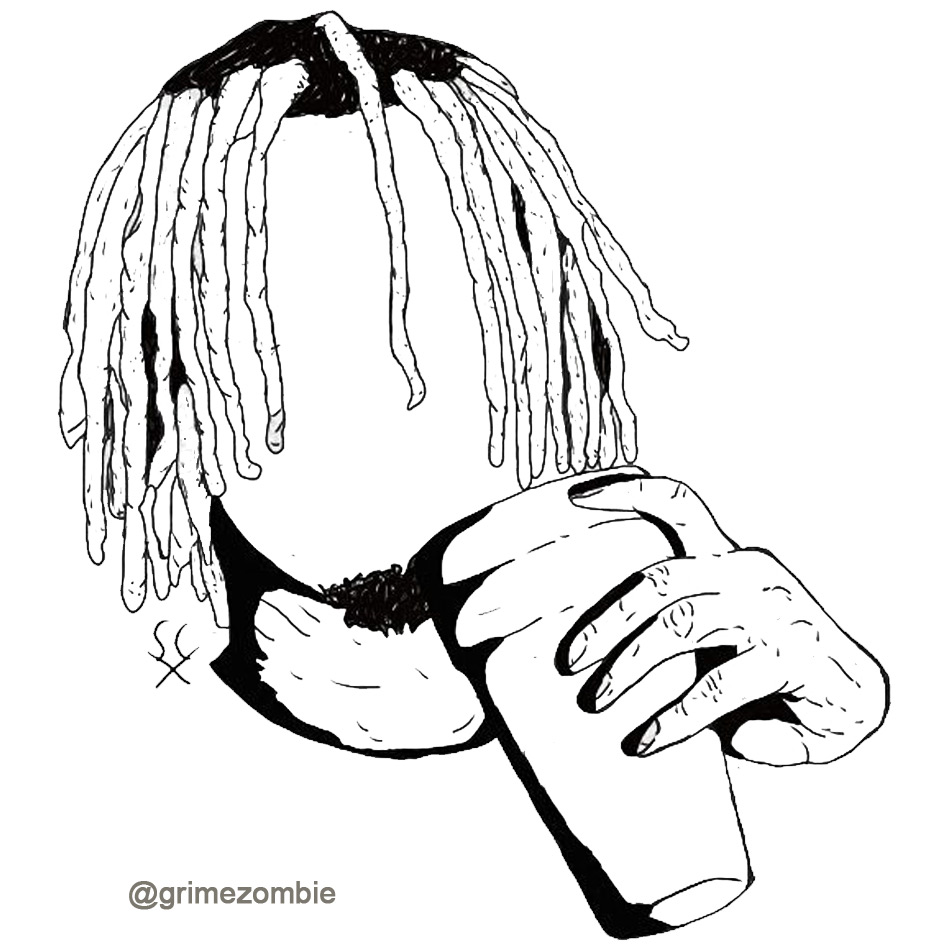 Free Lil Pump Coloring Pages by grimezombie printable