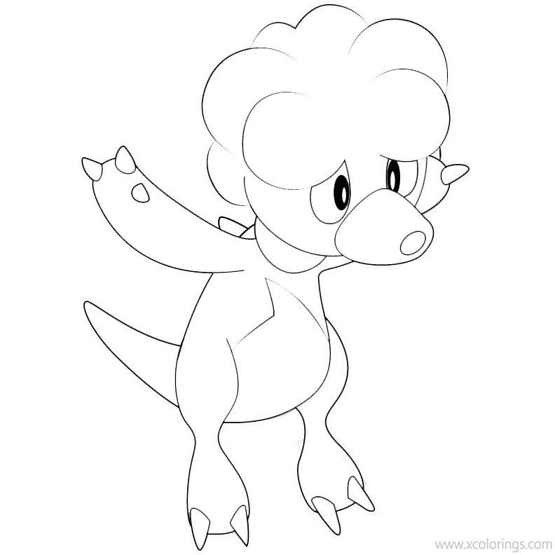 Free Magby Pokemon Coloring Pages printable