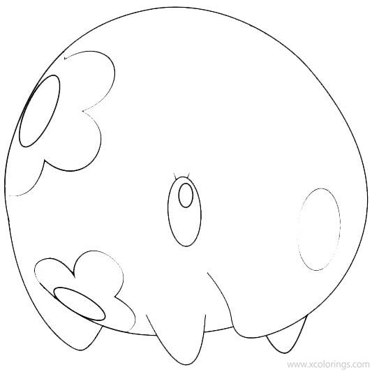 Free Munna Pokemon Coloring Pages printable