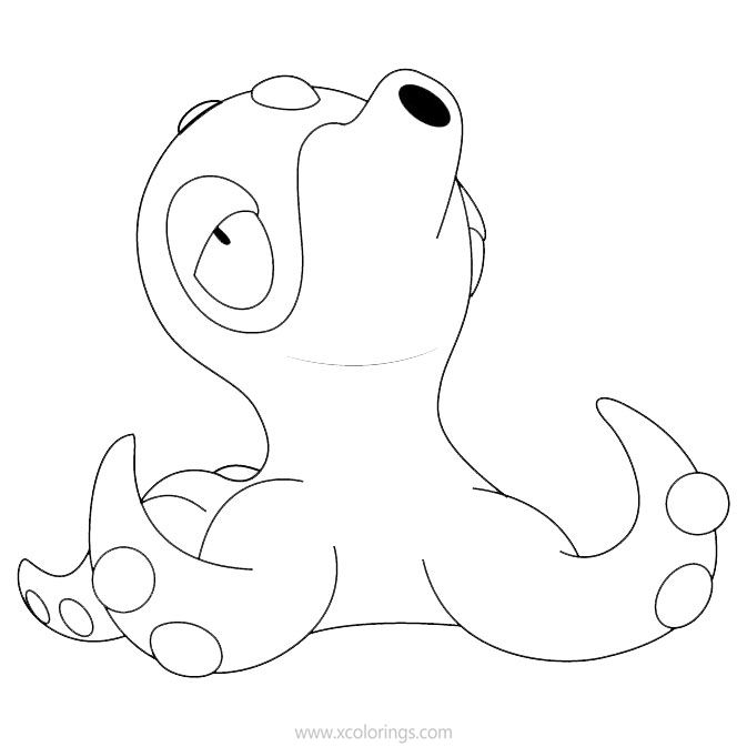 Free Octillery Pokemon Coloring Pages printable