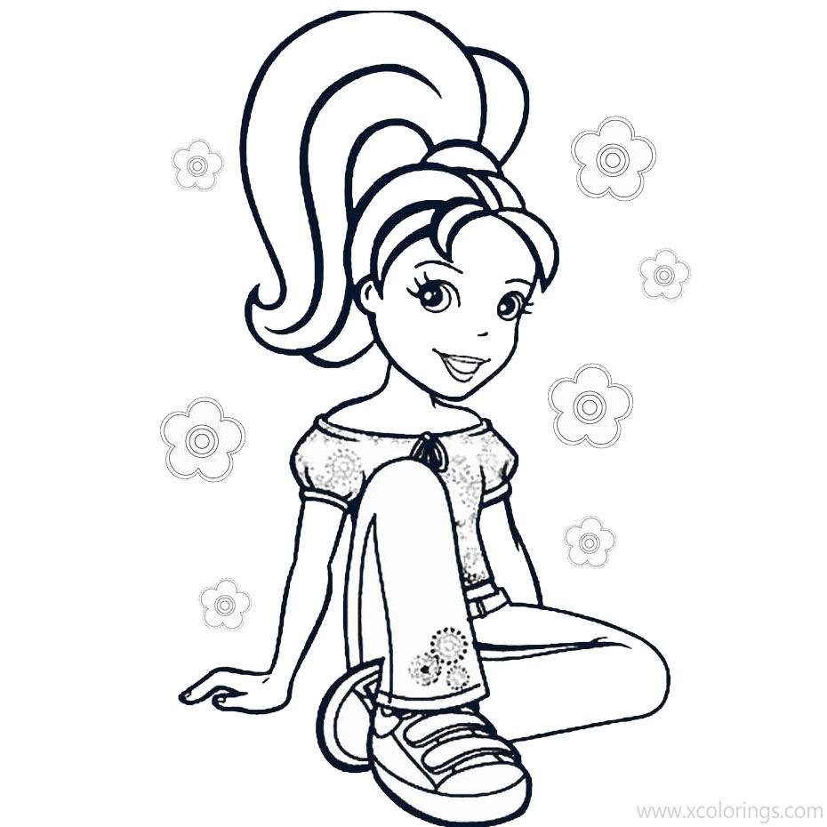 Free Printable Polly Pocket Coloring Pages printable