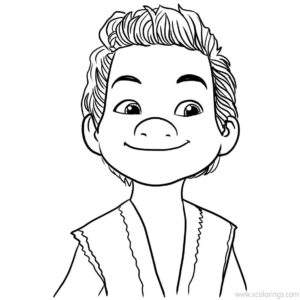 sisu from raya and the last dragon coloring pages xcoloringscom