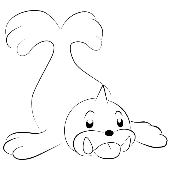 Free Seel Pokemon Coloring Pages printable