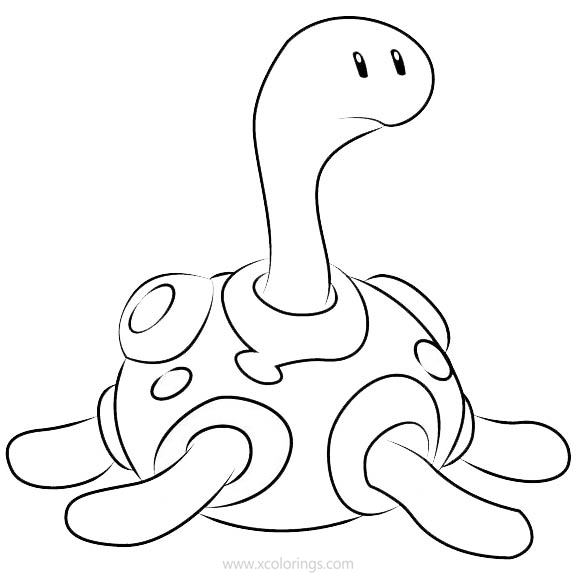 Free Shuckle Pokemon Coloring Pages printable