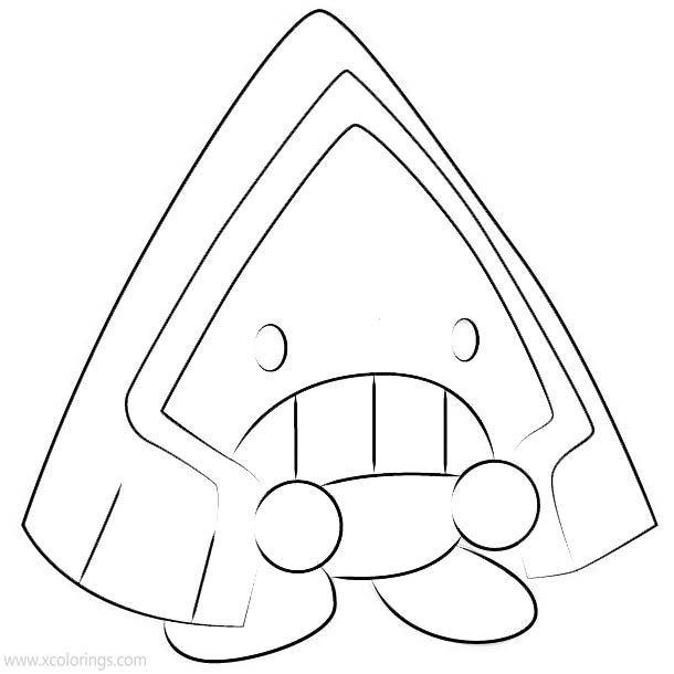 Free Snorunt Pokemon Coloring Pages printable