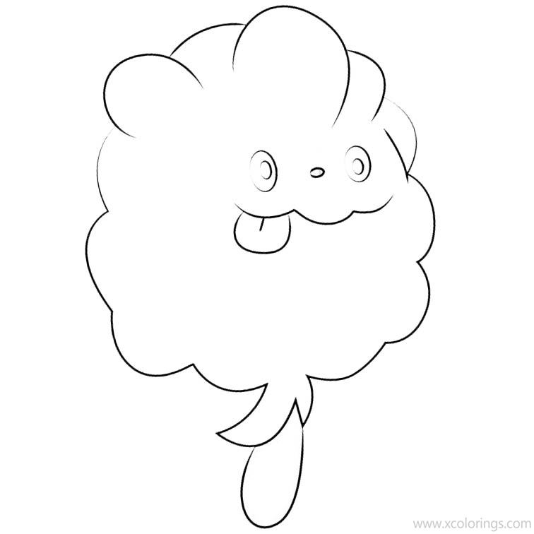 Free Swirlix Pokemon Coloring Pages printable