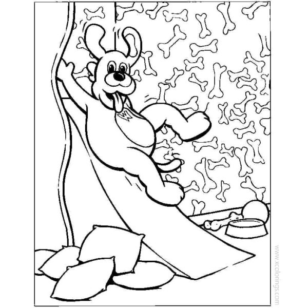 Wiggles Coloring Pages Henry the Octopus and Wags the Dog - XColorings.com