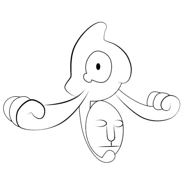 Golduck Coloring Page Coloring Pages