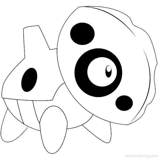 Free Aron from Pokemon Coloring Pages printable