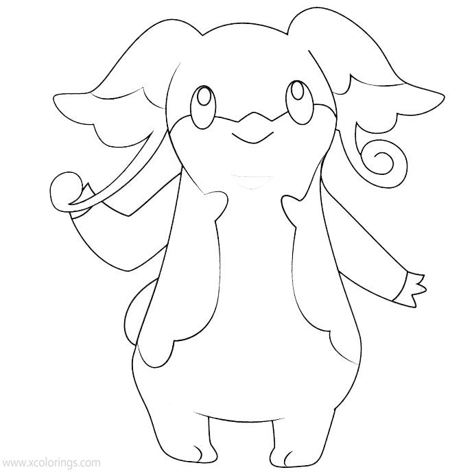 Free Audino from Pokemon Coloring Pages printable