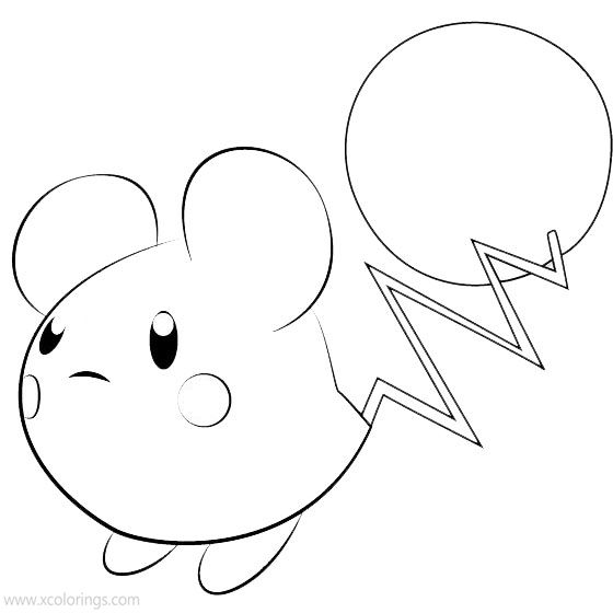 Free Azurill from Pokemon Coloring Pages printable