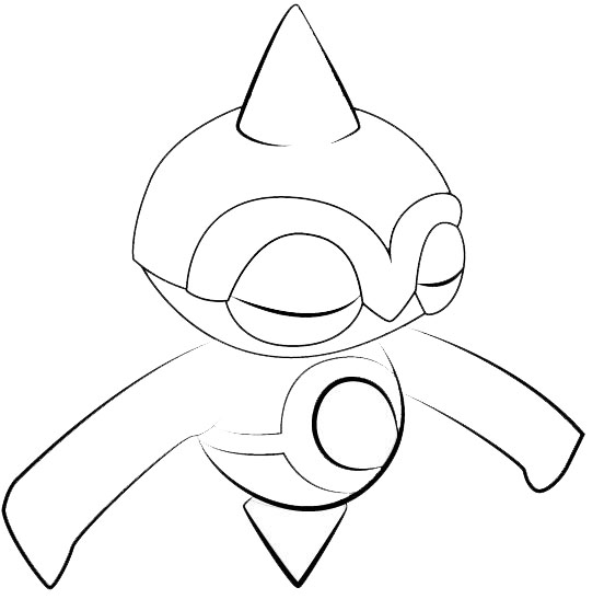 Free Baltoy from Pokemon Coloring Pages printable