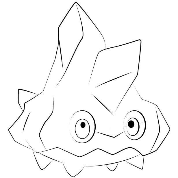 Free Bergmite from Pokemon Coloring Pages printable