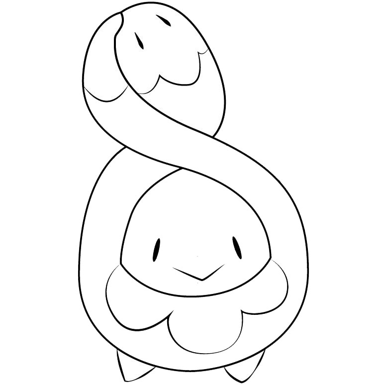Free Budew Pokemon Go Coloring Pages printable