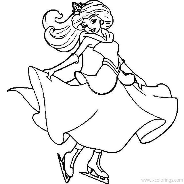 Free Candyland Coloring Pages Princess Frostine Printable printable