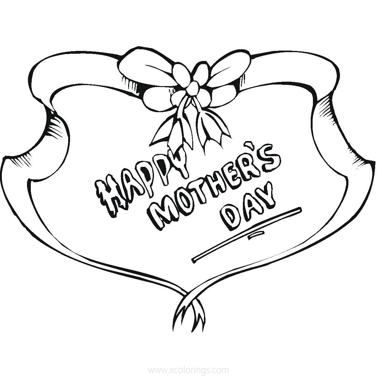 Free Free Mother's Day Coloring Pages printable
