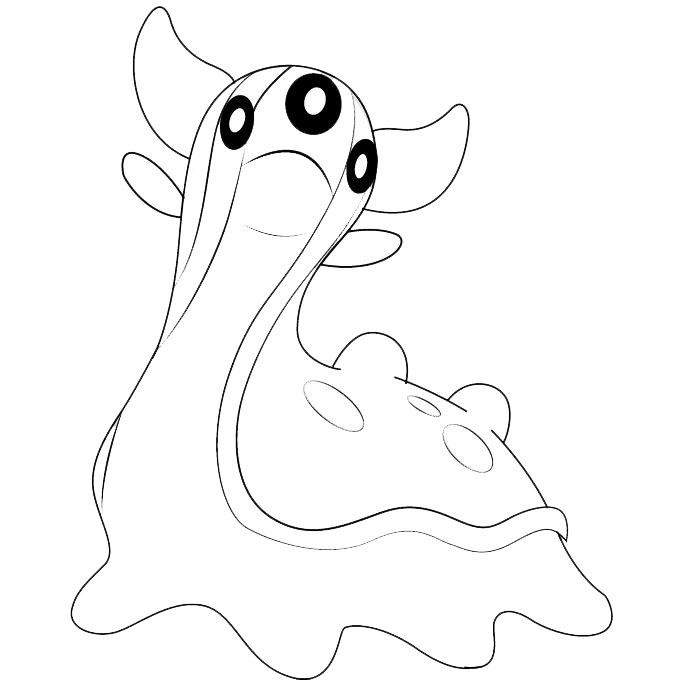 Free Gastrodon from Pokemon Coloring Pages printable