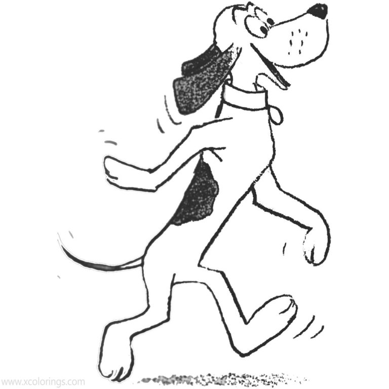 Go Dog Go Coloring Pges Tag and Scooch Lineart by Ken Turner