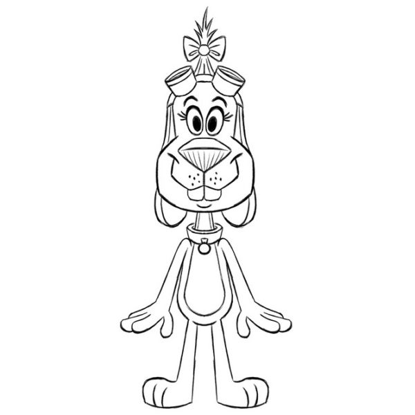 Go Dog Go Coloring Pges Red Stop Green Go - XColorings.com