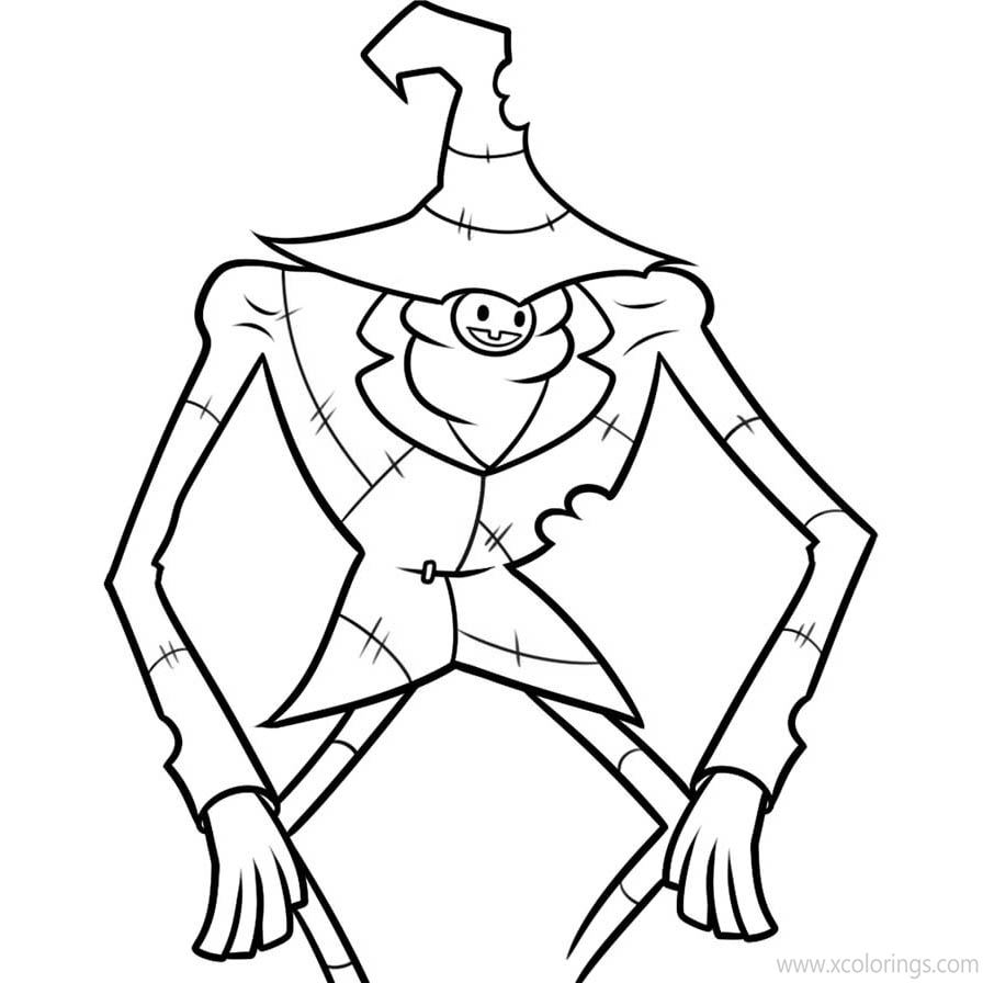 Free Gravity Falls Coloring Pages Summerween printable