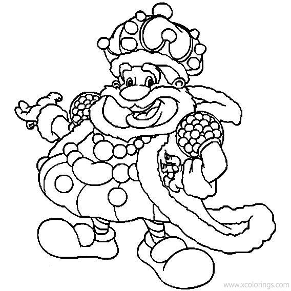 Free King Kandy from Candyland Coloring Pages printable