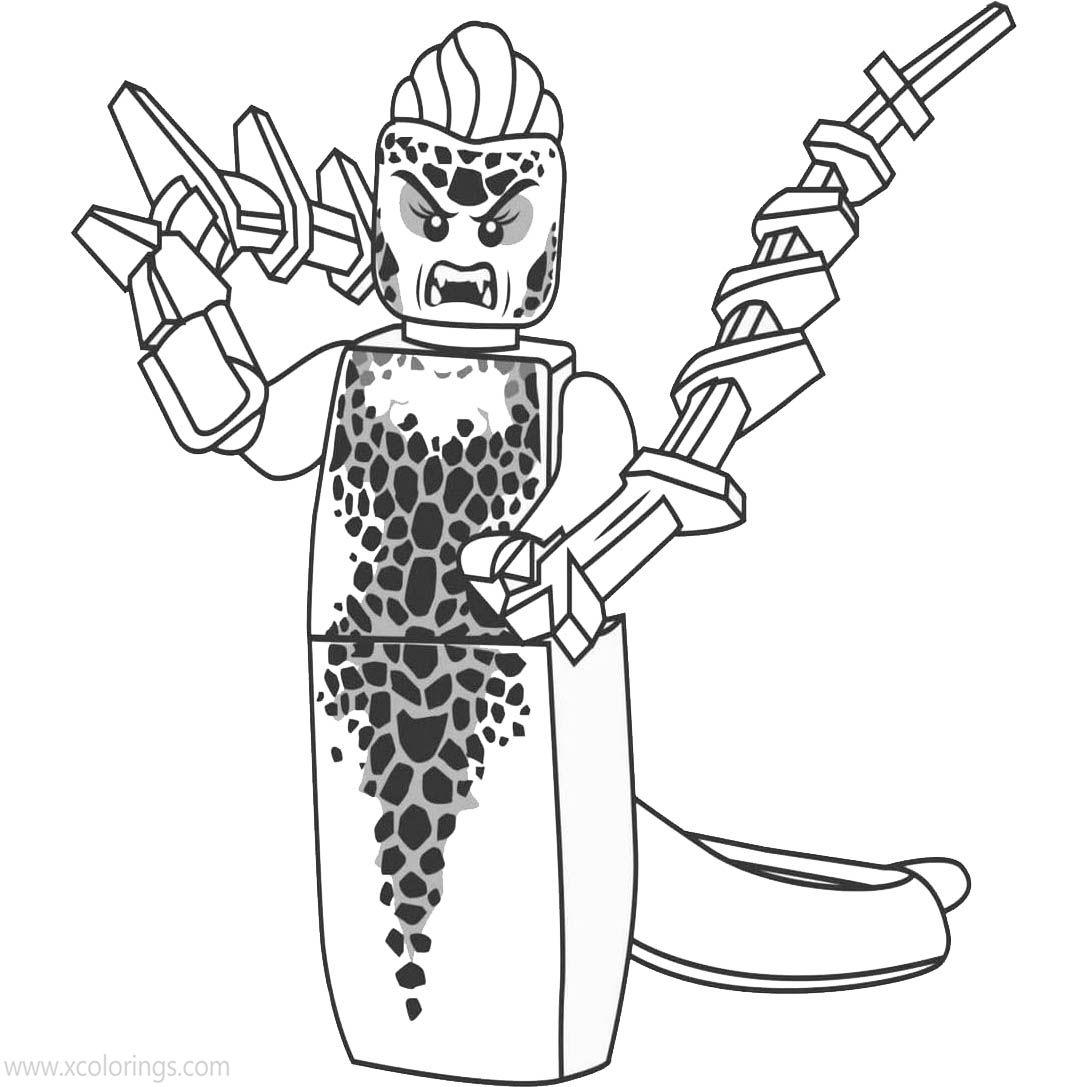 Free LEGO NEXO Knights Coloring Pages Whiparella printable