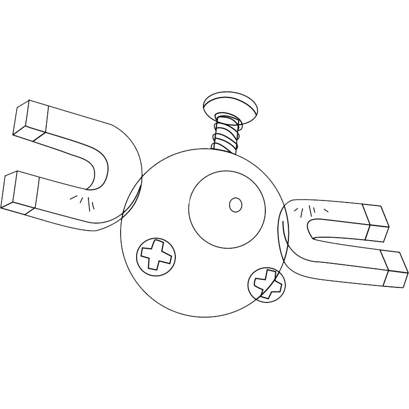 Free Magnemite from Pokemon Coloring Pages printable
