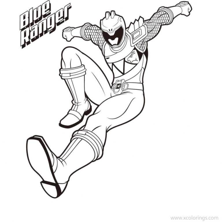 Free Power Rangers Dino Charge Coloring Pages