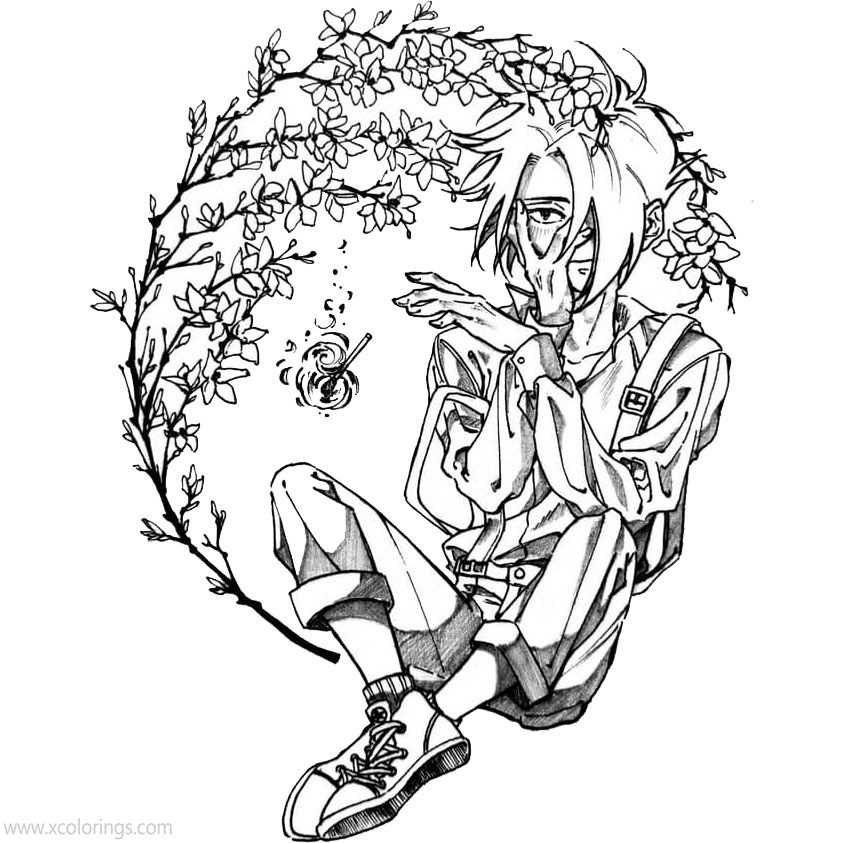 Free The Promised Neverland Ray Coloring Pages printable