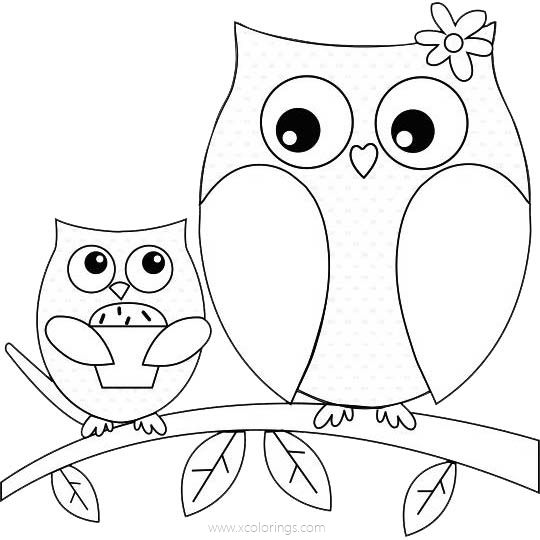 Free Animal Father's Day Coloring Pages Owes printable