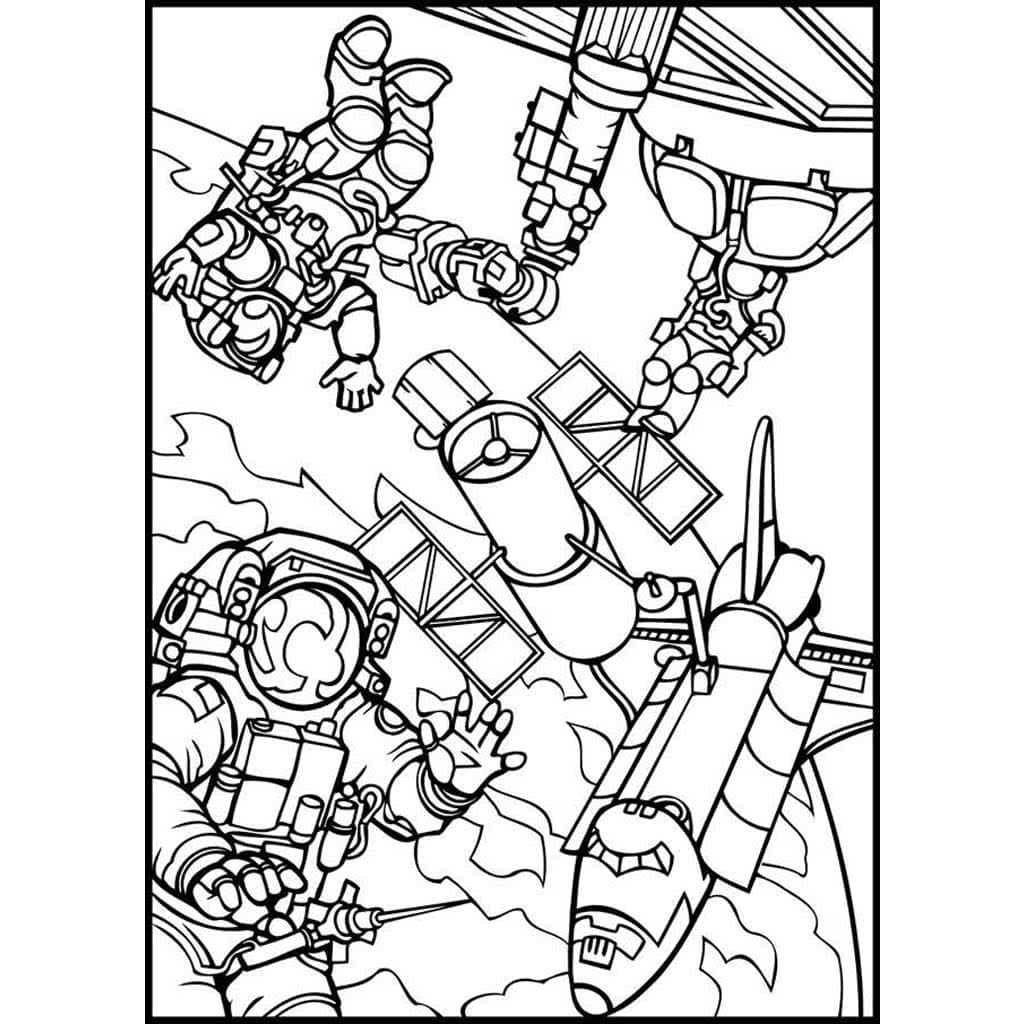 Astronaut Coloring Pages Buzz Lightyear - XColorings.com