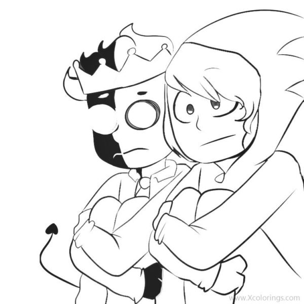 Dream SMP Coloring Pages - XColorings.com