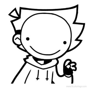 Dream SMP Coloring Pages Black and White Dream - XColorings.com