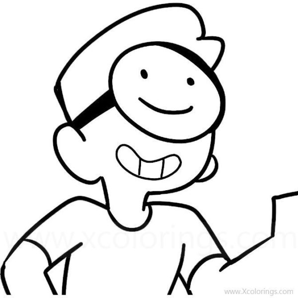 Dream SMP Coloring Pages - XColorings.com