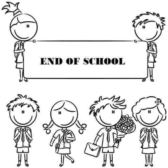 Free End of School Year Coloring Pages Printable printable
