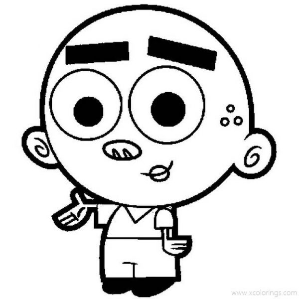 Fairly Odd Parents Coloring Pages Wanda Cosmo Jimmy and Timmy