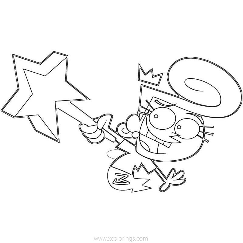 Free Fairly OddParents Wanda Coloring Pages printable
