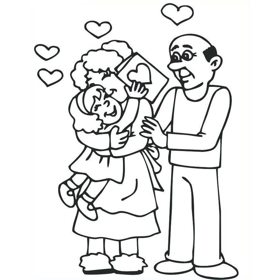 Free Father's Day Card for Dad Coloring Pages printable