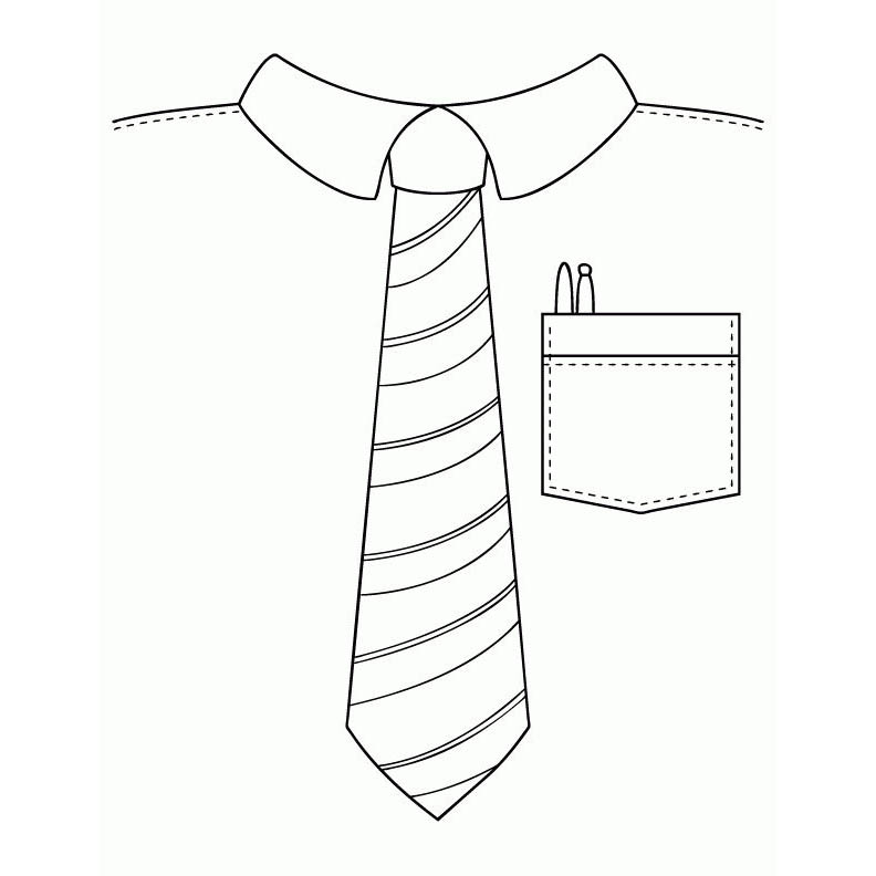 Free Father's Day Shirt Coloring Pages printable