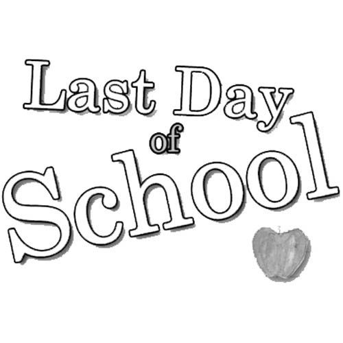 Free Free Last Day of School Coloring Pages printable