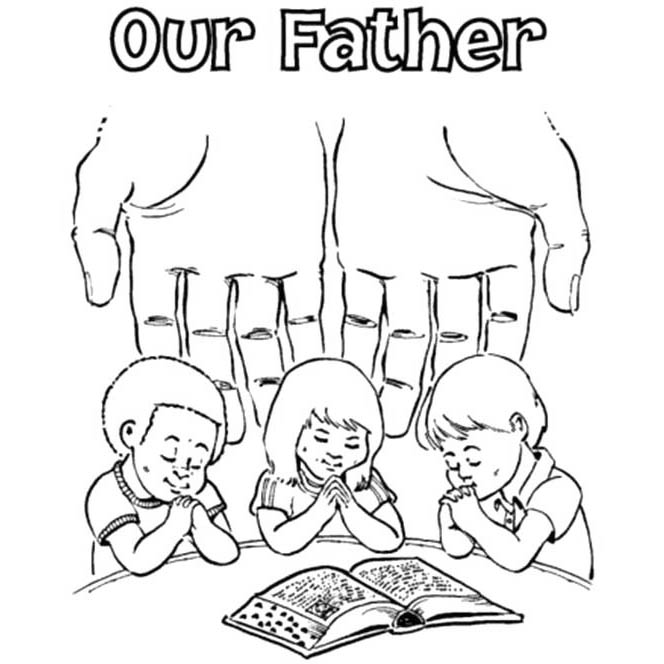 Free Happy Father's Day Coloring Pages Father's Hands printable