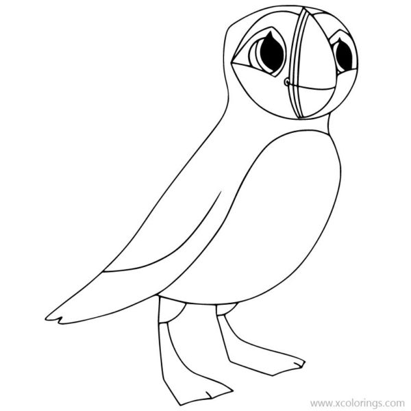 Puffin Rock Coloring Pages Baba Dot To Dot XColorings