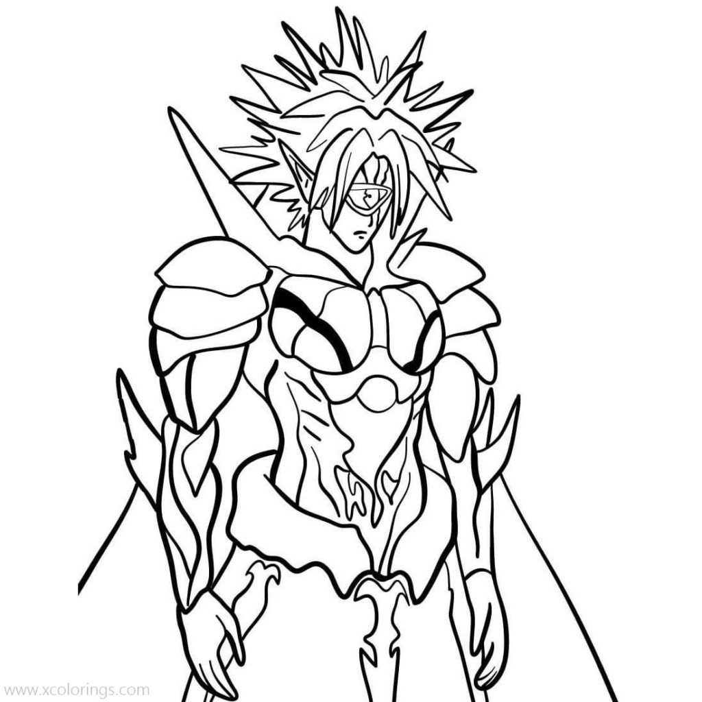 One Punch Man Boros Coloring Pages Xcolorings The Bes vrogue.co