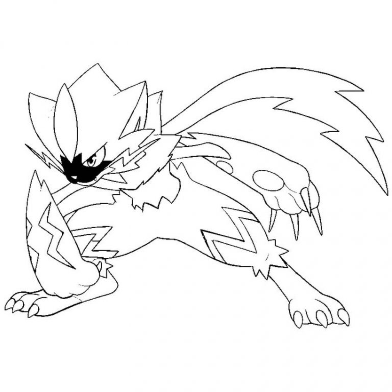Raboot Pokemon Coloring Pages by EricSonic18 - XColorings.com