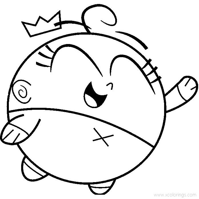 Free Poof from Fairly Odd Parents Coloring Pages printable