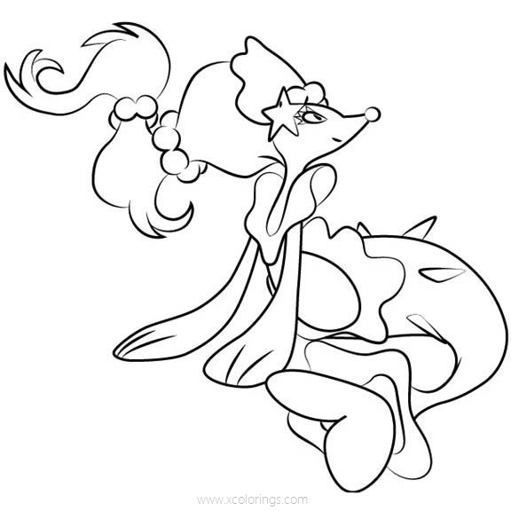 Free Primarina Coloring Pages printable