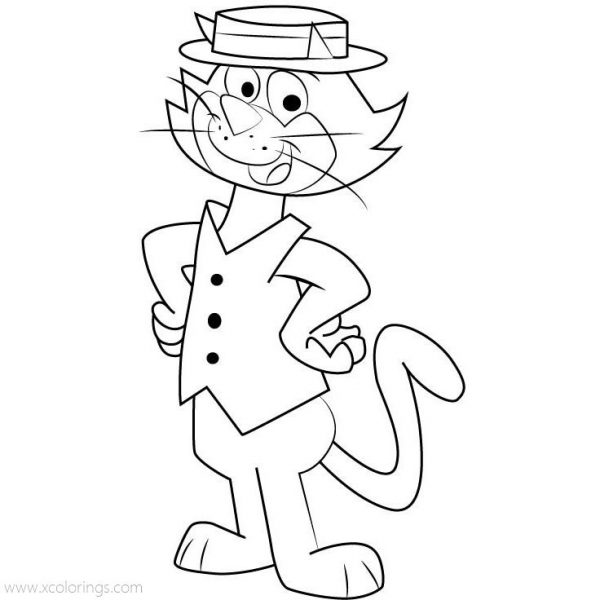 Top Cat Coloring Pages Fanart By MortenEng21