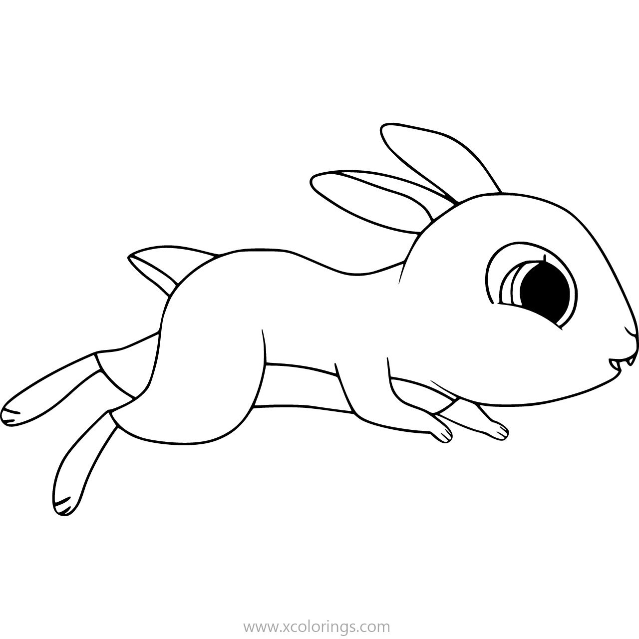Free Puffin Rock Coloring Pages May Rabbit printable