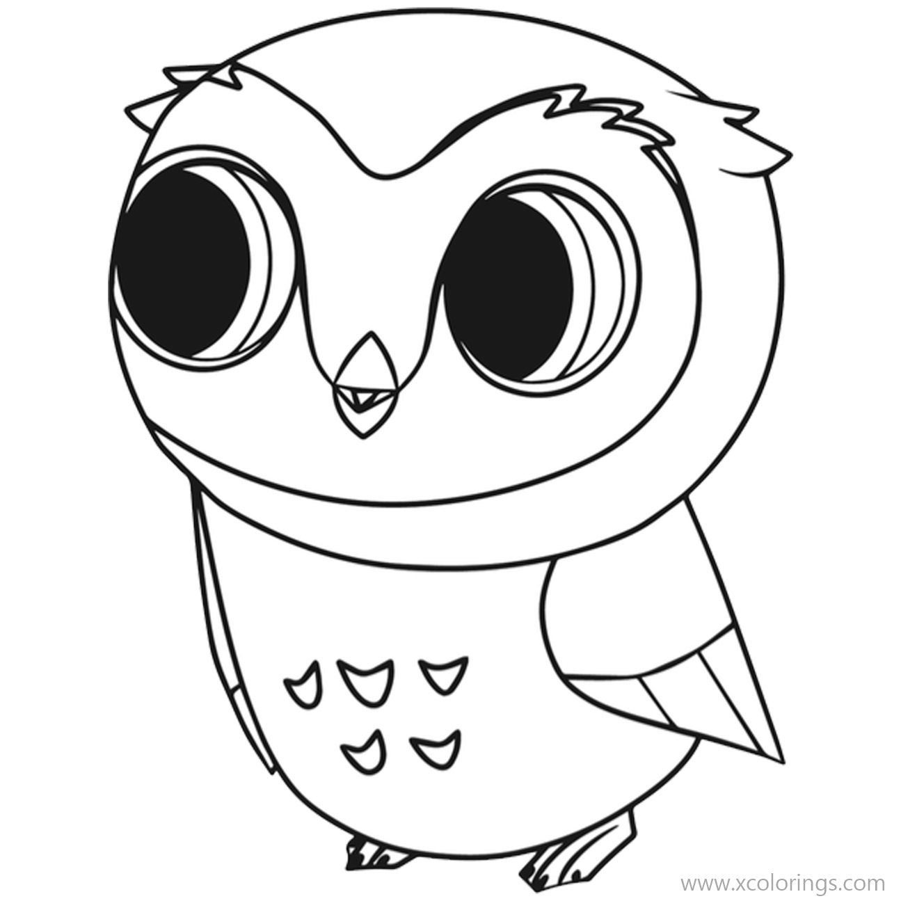 Free Puffin Rock Coloring Pages Otto the Owl printable